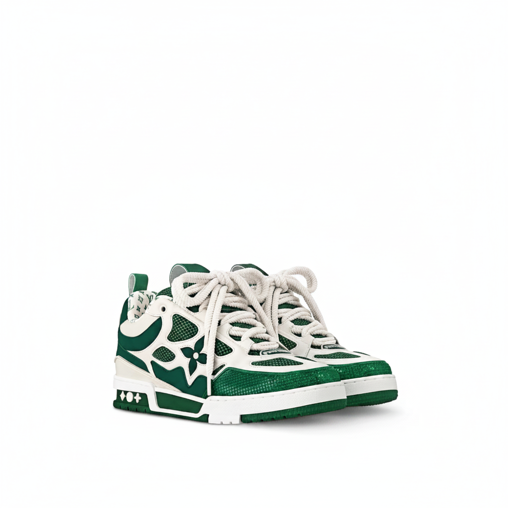 LV Skate Green Monogram
