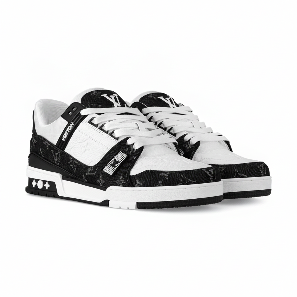 LV Trainer Monogram Black & White