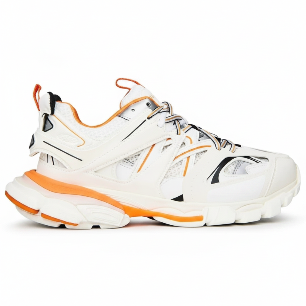 Track White Orange