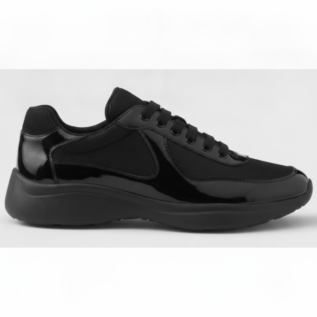 America's Cup Sneaker Triple Black